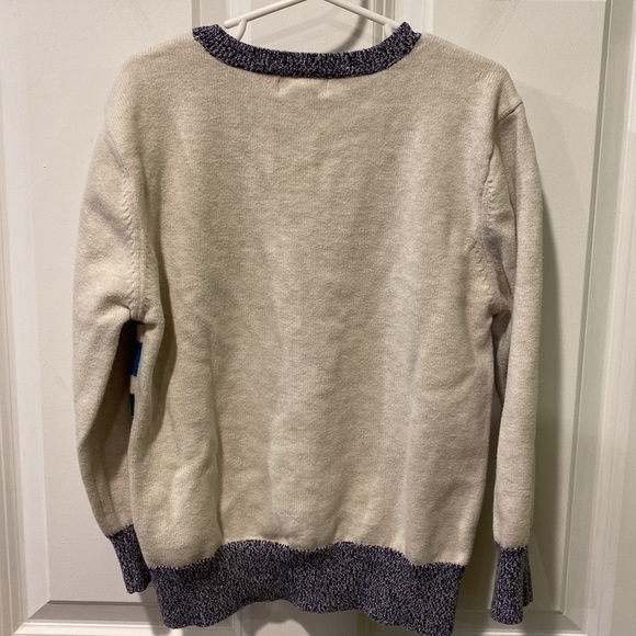 Cat & Jack Deer Sweater EUC - Picture 8 of 9